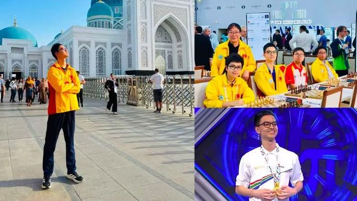 Bành Gia Huy vừa đạt danh hiệu Kiện tướng quốc tế. Ảnh: FBCT Olympia