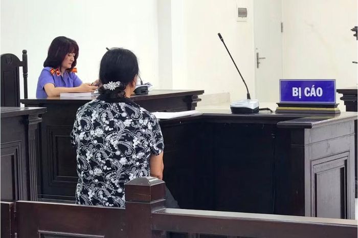 Bị cáo Mai Thị Bích Vân.