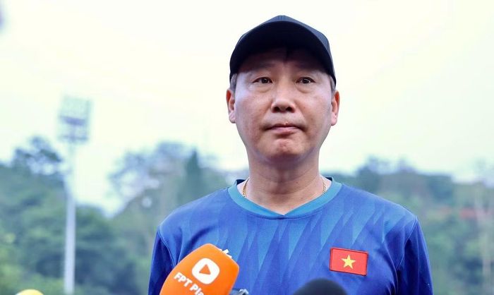 HLV Kim Sang-sik chia sẻ về đội tuyển Thái Lan (ảnh: Hữu Phạm)