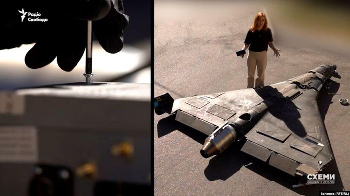 'Qua các vụ tập kích gần đây có thể thấy, UAV phản lực Geran-4 Nga bay rất nhanh, chính xác và trúng mục tiêu được chỉ thị, dù ai có nói gì đi nữa. Vì vậy, việc bắn hạ chúng hiện tại vẫn vô cùng khó khăn" - các chuyên gia kết luận. Ảnh: .radiosvoboda.org
