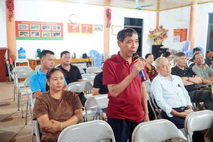 Ý kiến của người dân được lắng nghe và tiếp thu ngay tại các cuộc họp thôn trong quá trình triển khai phương án sắp xếp.