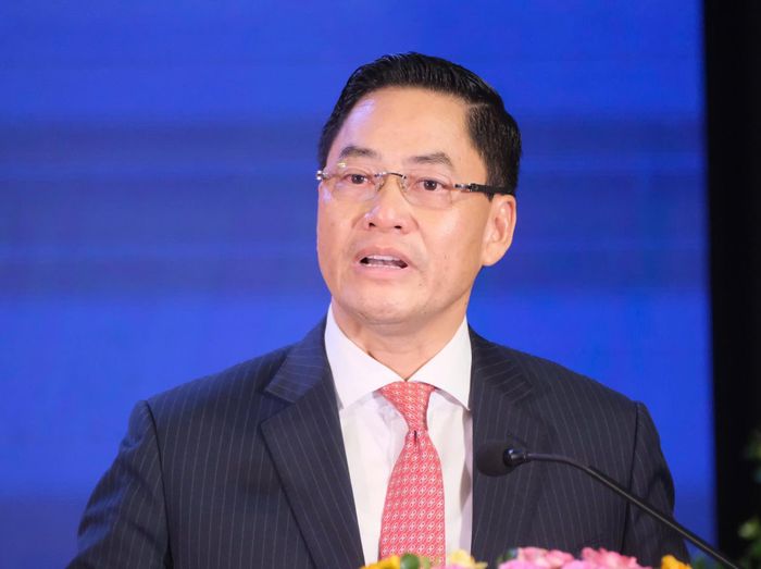 PGS.TS Bùi Hữu Toàn, Giám đốc Học viện Ngân hàng. Ảnh: Thúy Nga