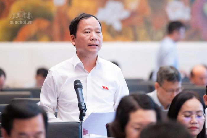Đại biểu Nguyễn Đặng Ân. Ảnh: Media QH