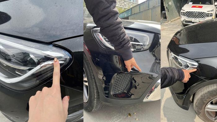17 vết cào xước cùng lịch sử kiện tụng có thể làm giảm giá trị bán lại của chiếc xe.