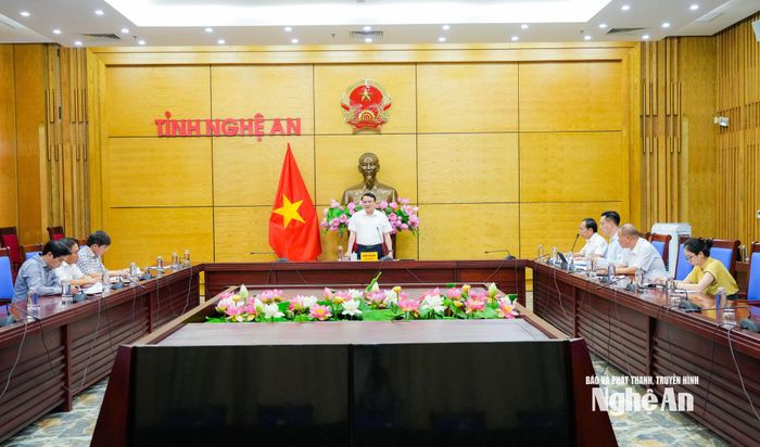 Quang cảnh cuộc họp. Ảnh: T.L