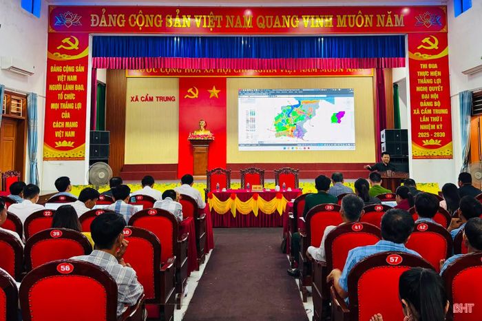 Các địa phương tổ chức hội nghị lấy ý kiến góp ý đồ án quy hoạch chung đến năm 2050.