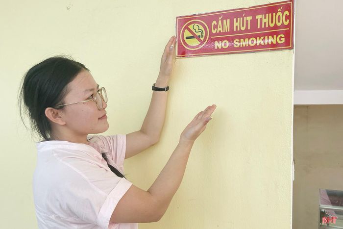 Tuổi trẻ Hà Tĩnh đang đẩy mạnh tuyên truyền phòng, chống tác hại của thuốc lá.