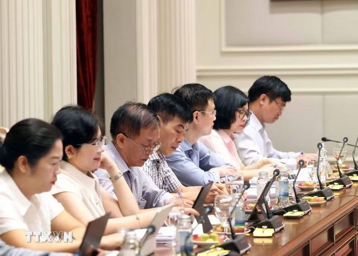 Các đại biểu tham dự phiên họp. (Ảnh: Thống Nhất/TTXVN)