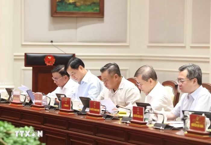 Các đại biểu tham dự phiên họp. (Ảnh: Thống Nhất/TTXVN)