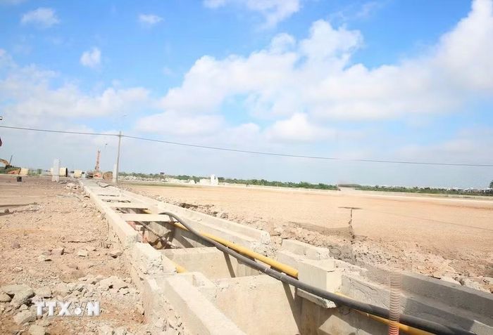 Dự án tái định cư phục vụ Cảng hàng không quốc tế Gia Bình và các dự án liên quan. (Ảnh: Thanh Thương/TTXVN)