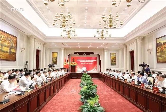 Phiên họp tháng 9/2026 của Thường trực Ban Chỉ đạo Trung ương về hoàn thiện thể chế và thực thi pháp luật. Ảnh: Thống Nhất/TTXVN