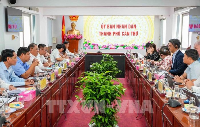 Quang cảnh buổi làm việc. Ảnh: Thanh Liêm - TTXVN 