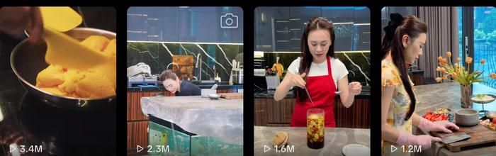Phương Oanh vẫn giữ thú vui với bếp núc khi trở lại mạng xã hội.