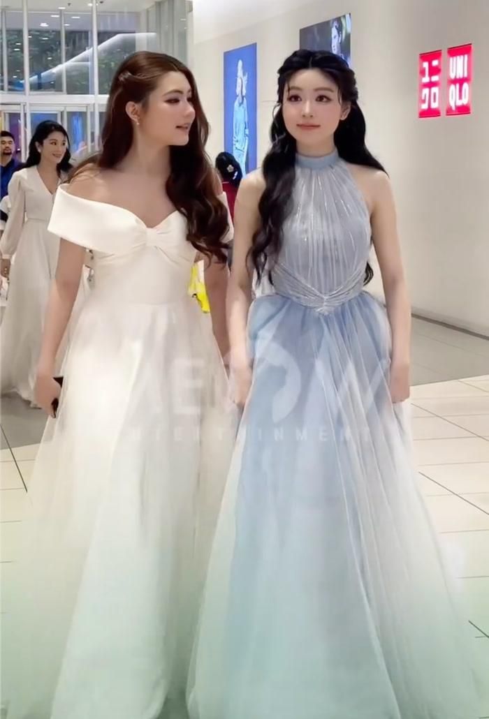  Lọ Lem và Hạt Dẻ xuất hiện với diện mạo nữ tính, thanh lịch. 