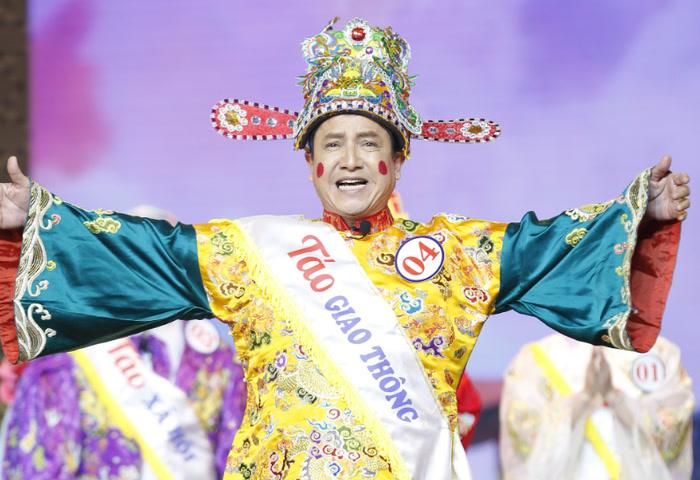  NSƯT Chí Trung được đông đảo khán giả nhớ đến qua hình tượng Táo Giao thông.