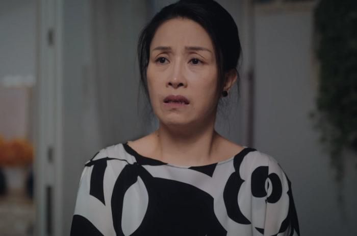 Tạo hình của nghệ sĩ Kiều Oanh trong Bẫy Tiền.