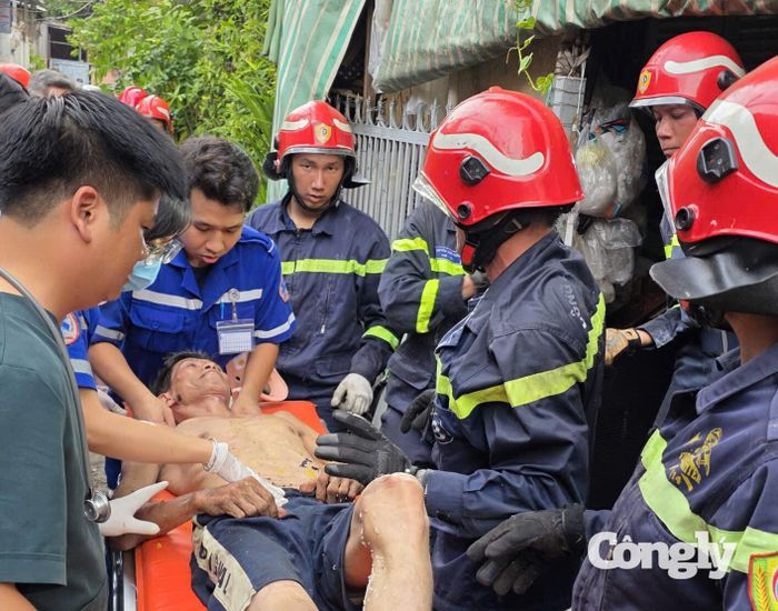 1 người bị thương nhẹ được sơ cứu.