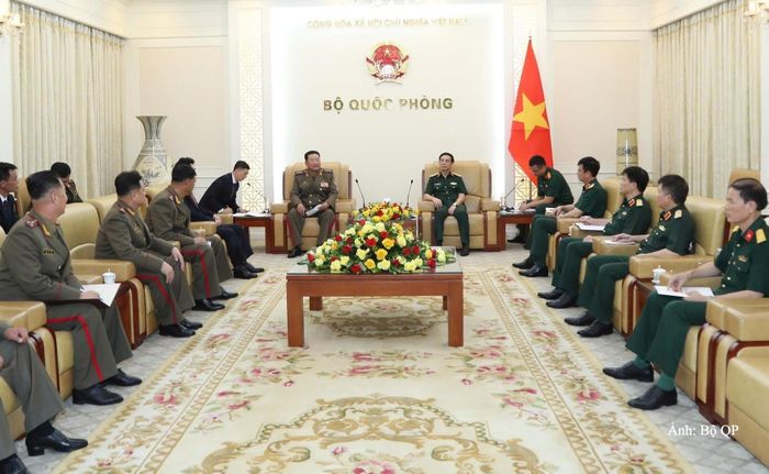 Quang cảnh buổi tiếp.