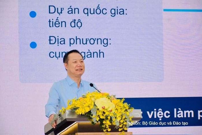 Ông Nguyễn Tiến Thảo, Vụ trưởng Vụ Giáo dục Đại học (Bộ Giáo dục và Đào tạo).