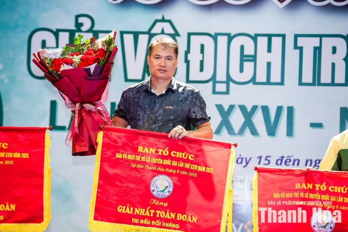 HLV Phạm Hữu Châu có nhiều dấu ấn giúp Võ cổ truyền Thanh Hóa khẳng định vị thế ở đấu trường quốc gia từ năm 2024 đến nay.