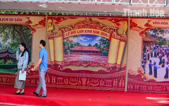 Tại Khu di tích quốc gia đặc biệt Lam Kinh cũng đang hình thành các không gian check-in mang nét cung đình góp phần quảng bá di tích, tạo thêm điểm trải nghiệm cho du khách.