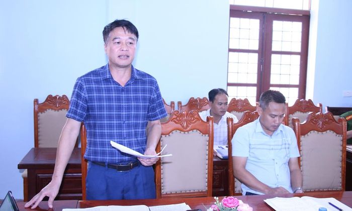  Đồng chí Hoàng Mạnh Tuấn, Phó Bí thư Đảng ủy, Chủ tịch UBND phường Kép giải trình làm rõ một số nội dung. 