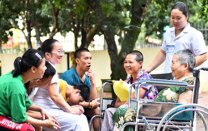 Mái ấm tình thương của người khuyết tật tại Trung tâm Chăm sóc người khuyết tật (Sở Y tế Hà Nội). (Ảnh minh họa. Nguồn: Báo Hà Nội mới).