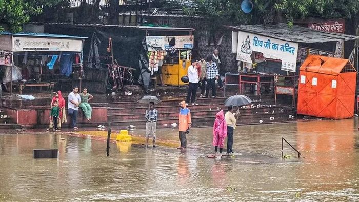  Mưa lớn khiến 56 người thiệt mạng tại Uttar Pradesh. Ảnh: ANI 