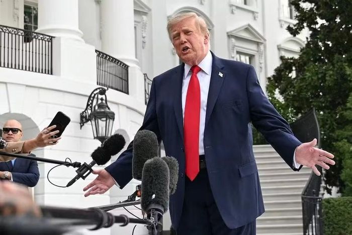  Tổng thống Mỹ Donald Trump. Ảnh: Reuters 