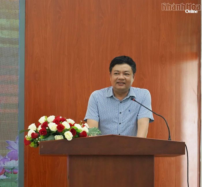 Ông Lê Văn Hoan phát biểu tại diễn đàn.