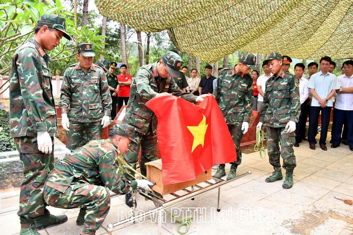 Công tác tìm kiếm, khai quật, cất bốc và quy tập tại khu mộ tập thể đã hoàn thành theo phạm vi, kế hoạch xác định.