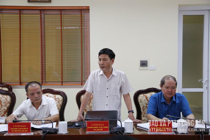 Lãnh đạo Sở Nông nghiệp và Môi trường đề xuất giải pháp đẩy nhanh tiến độ GPMB dự án