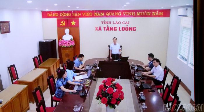 Hội nghị tổ chức trực tiếp tại điểm cầu Tỉnh ủy và kết nối tới 93 điểm cầu xã, phường trên địa bàn tỉnh.