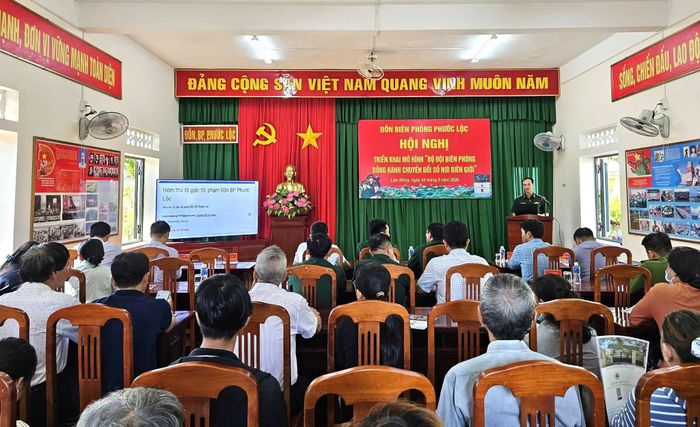 Đồn Biên phòng Phước Lộc triển khai mô hình “Bộ đội Biên phòng đồng hành chuyển đổi số nơi biên giới”