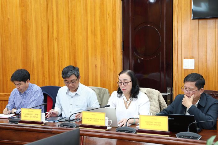 Đại diện sở, ngành tham dự tại cuộc họp