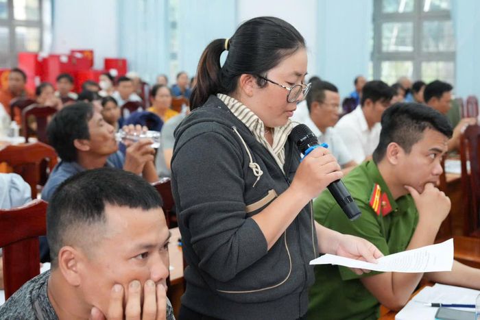 Các vấn đề về đất đai luôn được cử tri địa phương quan tâm và kiến nghị