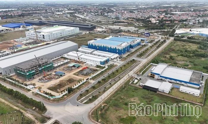 Cụm công nghiệp Đồng Sóc, xã Vĩnh Tường - điểm đến hấp dẫn của nhà đầu tư.