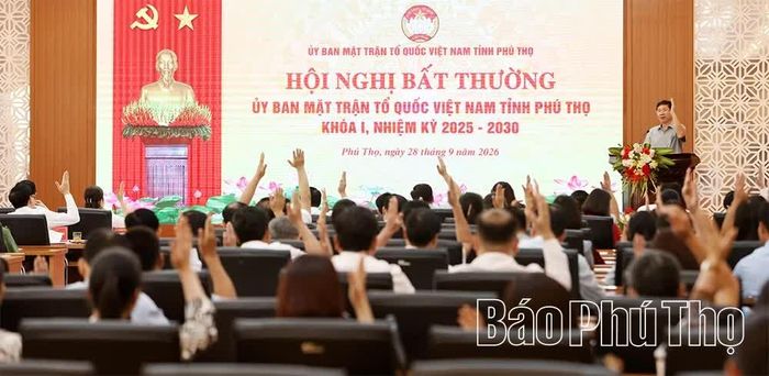Hội nghị thực hiện hiệp thương cử bổ sung 14 ông, bà tham gia Ủy viên Ủy ban MTTQ Việt Nam tỉnh khóa I, nhiệm kỳ 2025-2030.