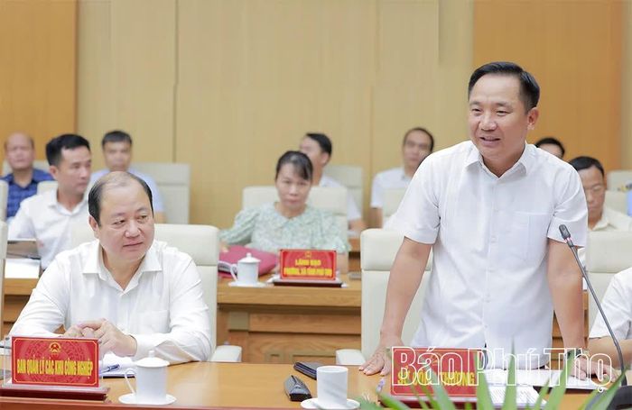 Lãnh đạo Sở Công Thương giải trình một số nội dung.