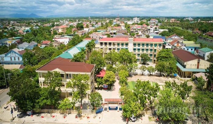 Trường phổ thông dân tộc nội trú THPT Nam Quảng Trị ngày càng khang trang - Ảnh: A.T