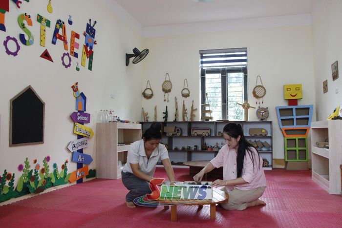 Trường Mầm non Chiềng Cơi được đầu tư phòng học chức năng đáp ứng nhu cầu dạy và học.