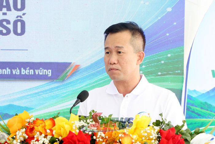 Lãnh đạo Cục Đổi mới sáng tạo, Bộ Khoa học và Công nghệ phát biểu.