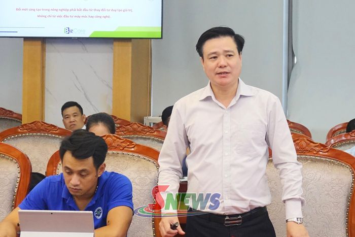 Các đại biểu phát biểu tại Hội nghị.