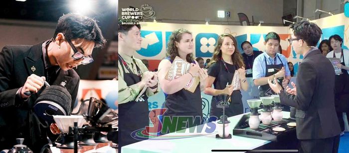 Trần Đức Thắng mang hương vị cà phê Arabica Sơn La chinh phục sân khấu World Brewers Cup 2026.