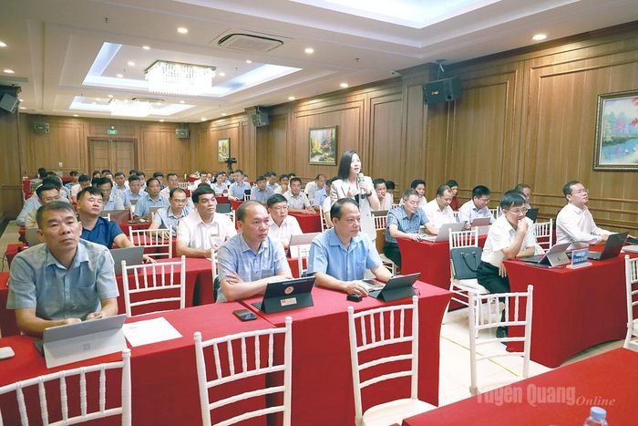 Các học viên tham gia lớp bồi dưỡng.
