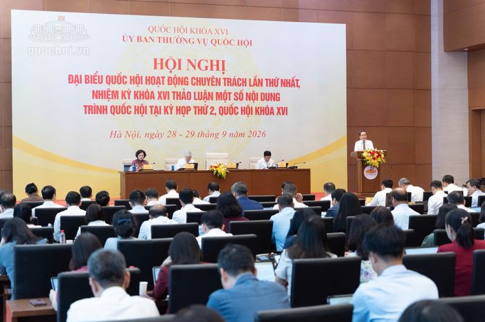 Các đại biểu tham dự Hội nghị. Ảnh: Media Quốc hội.