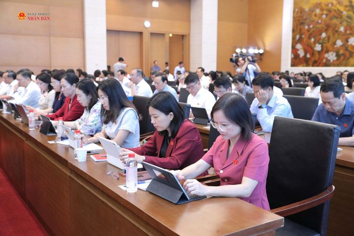 Các đại biểu tham dự hội nghị. Ảnh: Hồ Long
