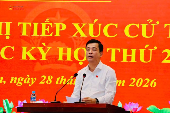 ĐBQH Nguyễn Thành Đồng thông tin dự kiến nội dung, chương trình Kỳ họp thứ Hai.