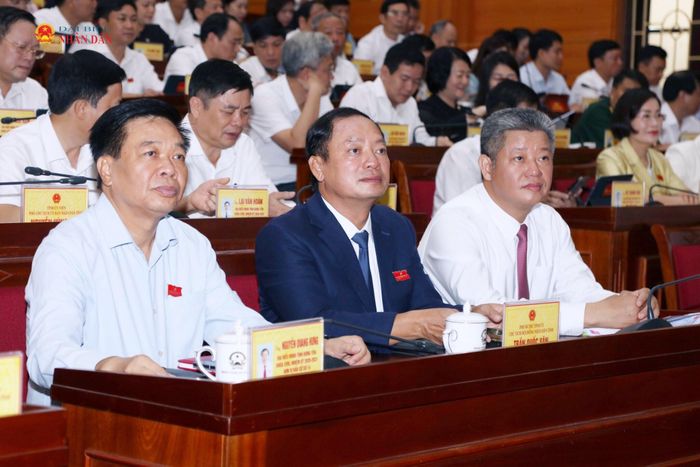 Các đại biểu tham dự kỳ họp. Ảnh: An Nhiên