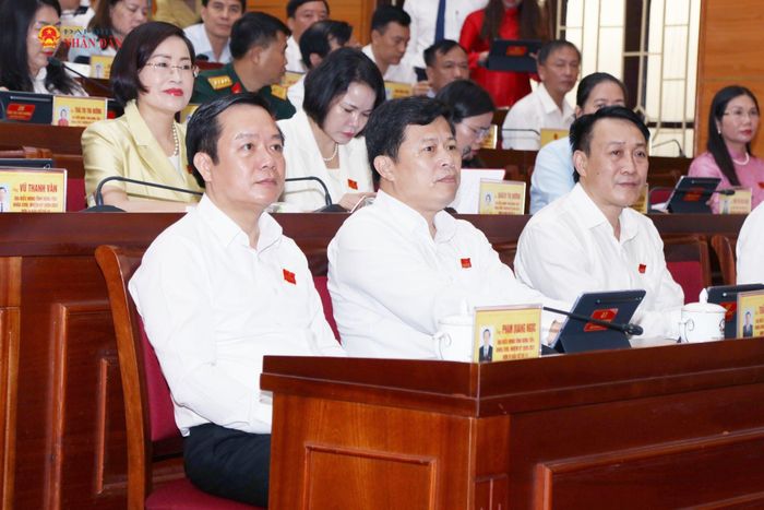Các đại biểu tham dự kỳ họp. Ảnh: An Nhiên